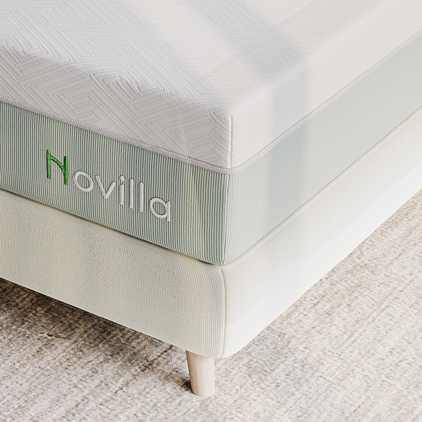 Novilla Mattress King Size,12 Inch Gel Memory Foam Mattress in a Box for Cool Night & Motion Isolation,Medium Firm Feel,Bliss