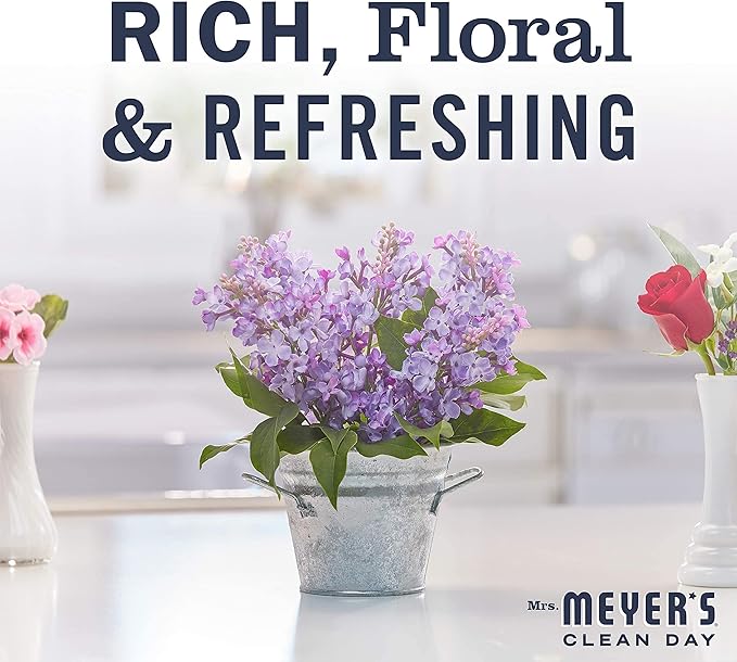 Mrs. Meyer's Clean Day Room Freshener, Lilac (8 Fl Oz (Pack of 3))