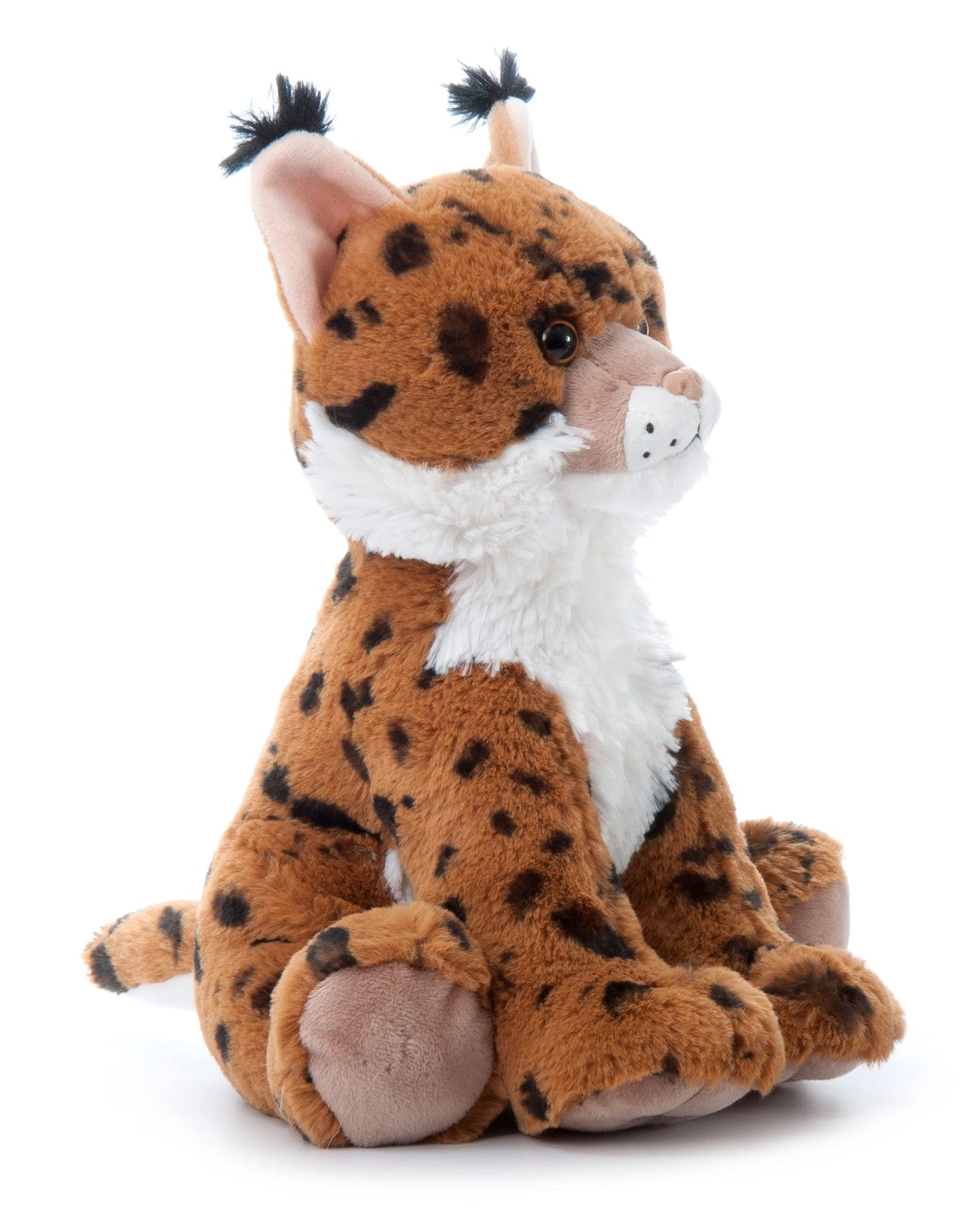 The Petting Zoo Bobcat Stuffed Animal, Gifts for Kids, Wild Onez Zoo Animals, Bobcat Plush Toy 12 inches