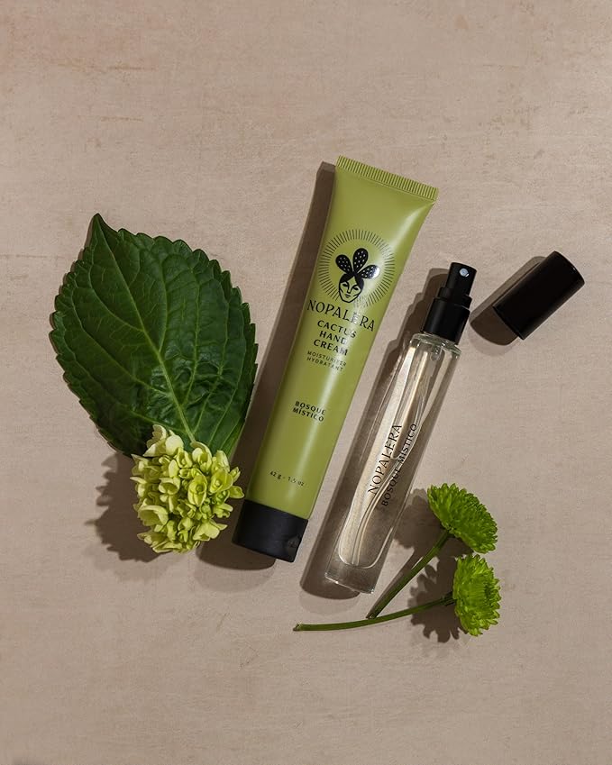 Nopalera Hand Cream + Travel Fragrance Gift Set (Bosque Místico)
