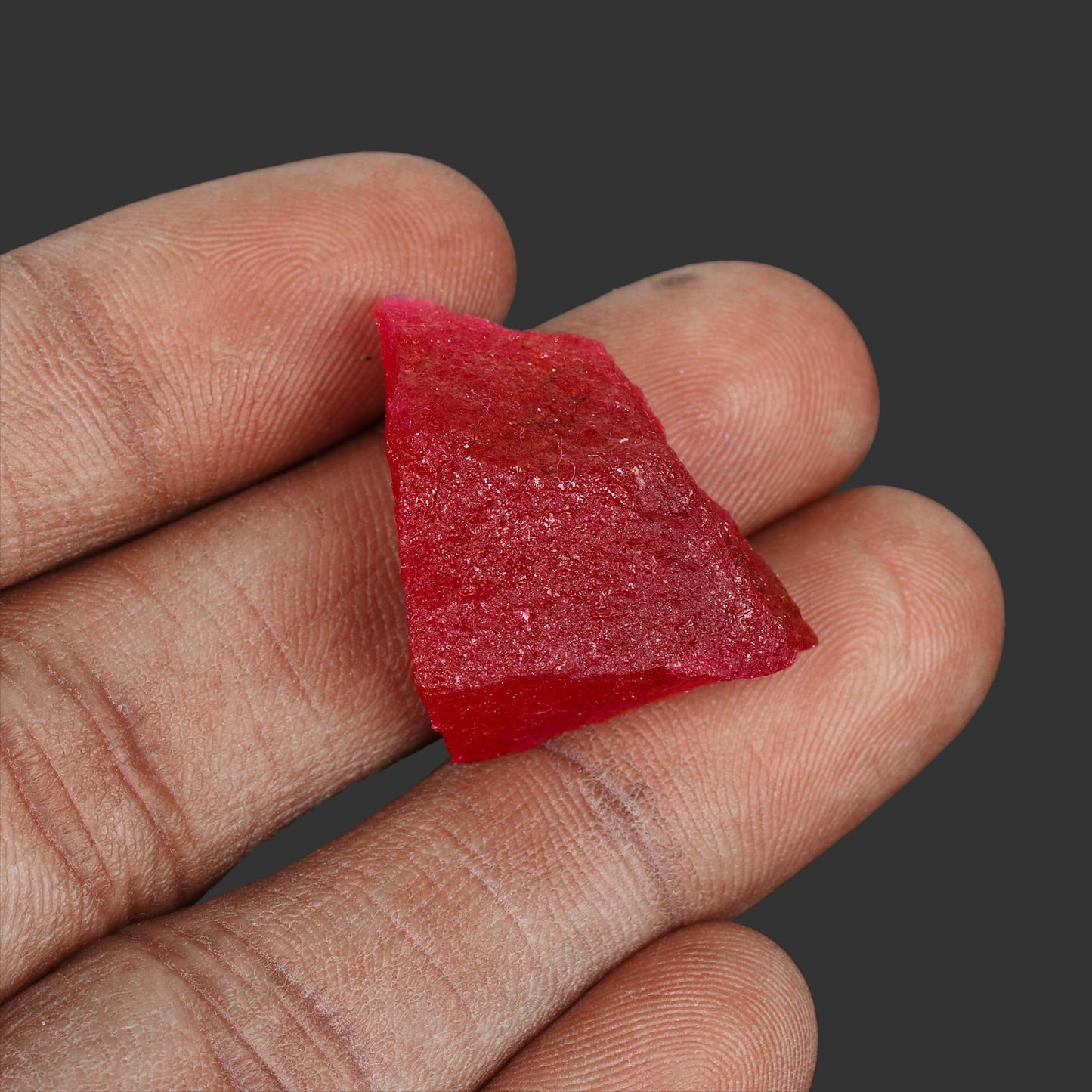 GEMHUB Natural Crystals And Healing Stones 30.00Carat Raw Rough Ruby Healing Crystals For Jewelry Making