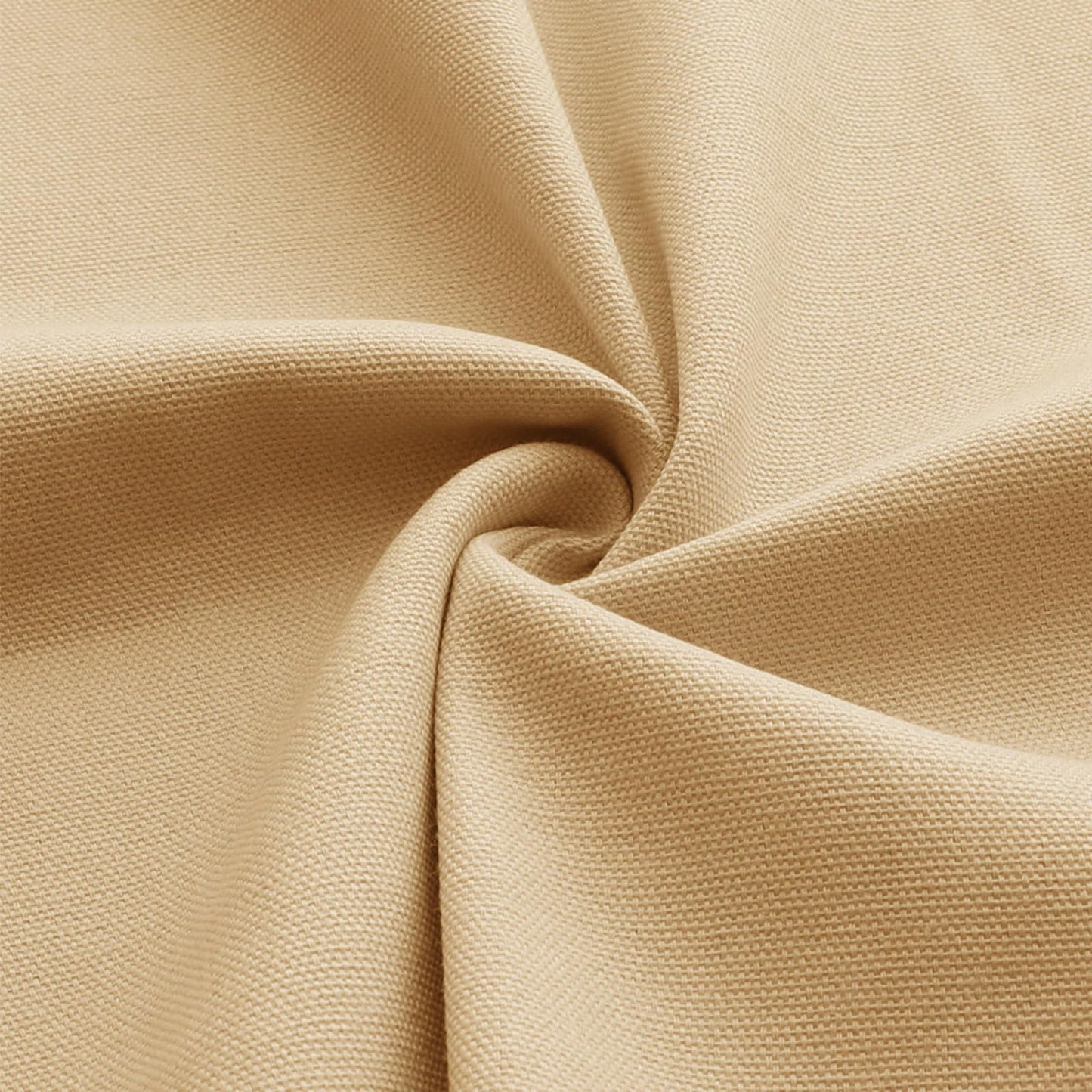 HAPACE Canvas Fabric by The Yard, Thick Premium Canvas Fabric, 350GSM, Suitable for Painting, Sewing, Bags,Crafts, Embroidery, Handmade Home Decor (Khaki, 1 Yard)