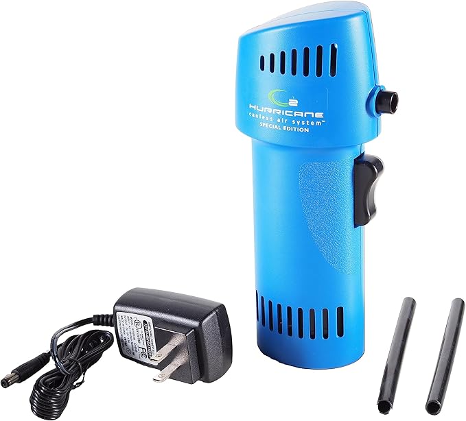 O2 Hurricane Compressed Air Duster – Powerful 200 MPH Cordless Compressed Air Cleaner, Rechargeable Mini Dust Fan Electric Blower for Computer, Keyboard, Electronics, Car Detailing Cleaning