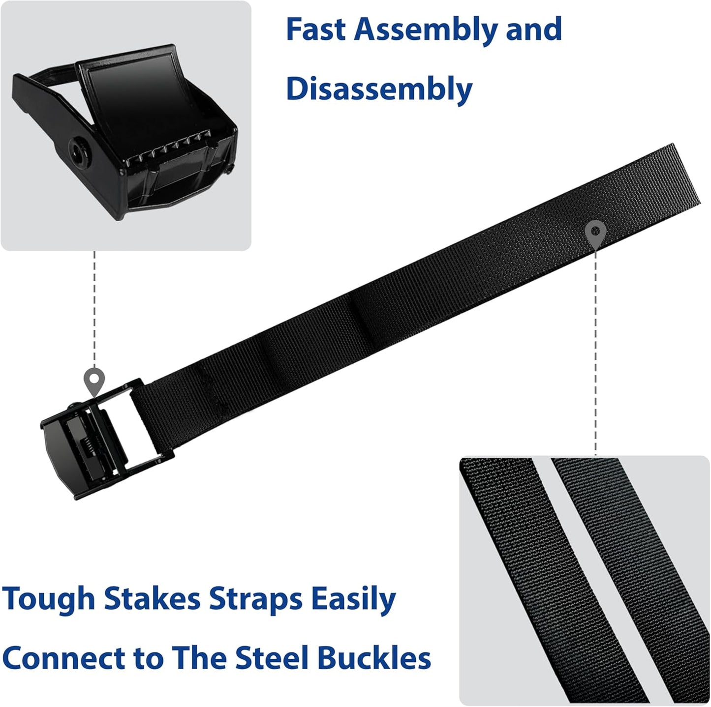 Tradesparker Heavy Duty Trampoline Anchor Kit