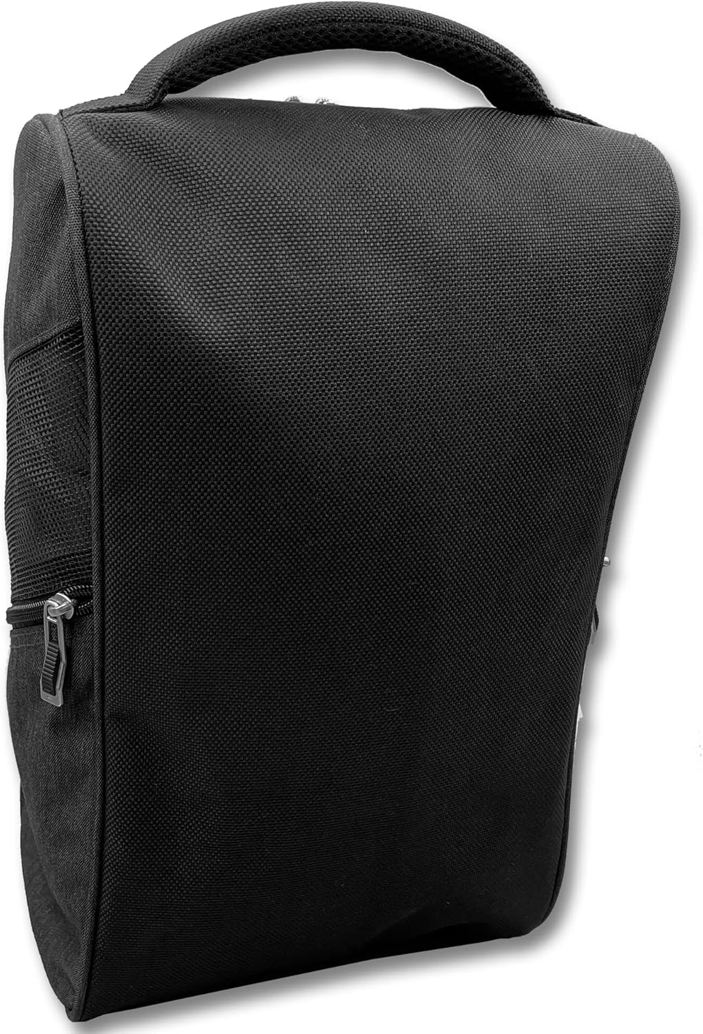 CaddyDaddy Premium Golf Shoe Bag with Ventilated Sides, Internal Shoe Divider, Zipper Closure, Nylon Material, Unisex, Fits Up to Men's Size 14