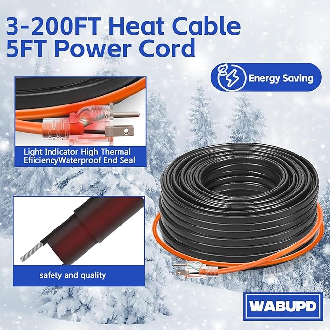 30FT Pipe Heat Cable