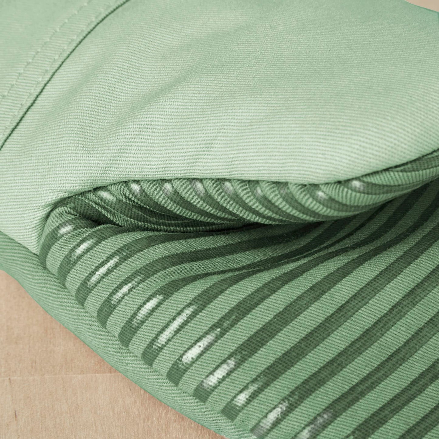 KitchenAid Beacon Two-Tone Non-Slip Oven Mitt Set, Pistachio/Graphite Green, 5.75"x13", 2 Piece