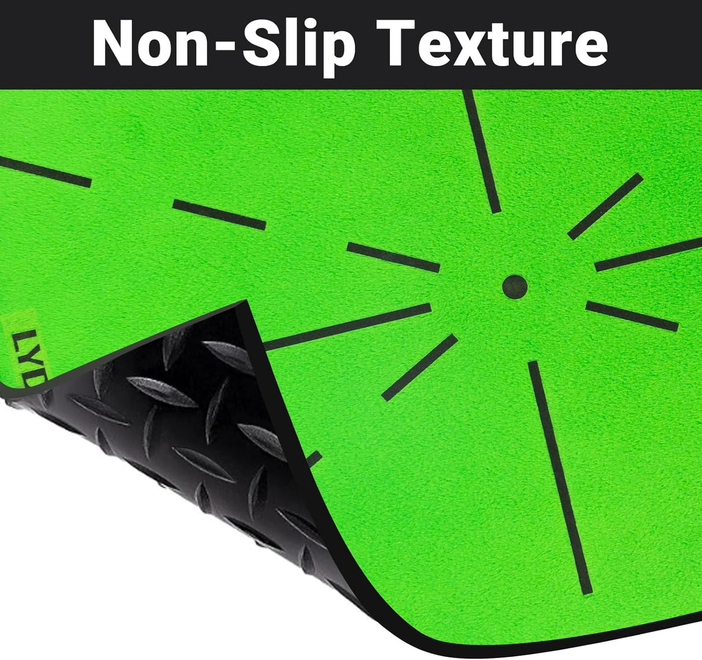 Portable Golf Swing Turf Mat – Lightweight Golf Practice Mat with Instant Feedback, Indoor and Outdoor Training Aid, Ideal Gift for Golfers