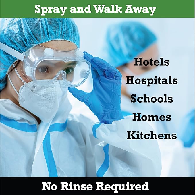 SNiPER Hospital Disinfectant, Odor Eliminator & All-Purpose Cleaner, 4 Ounce Spray Bottle
