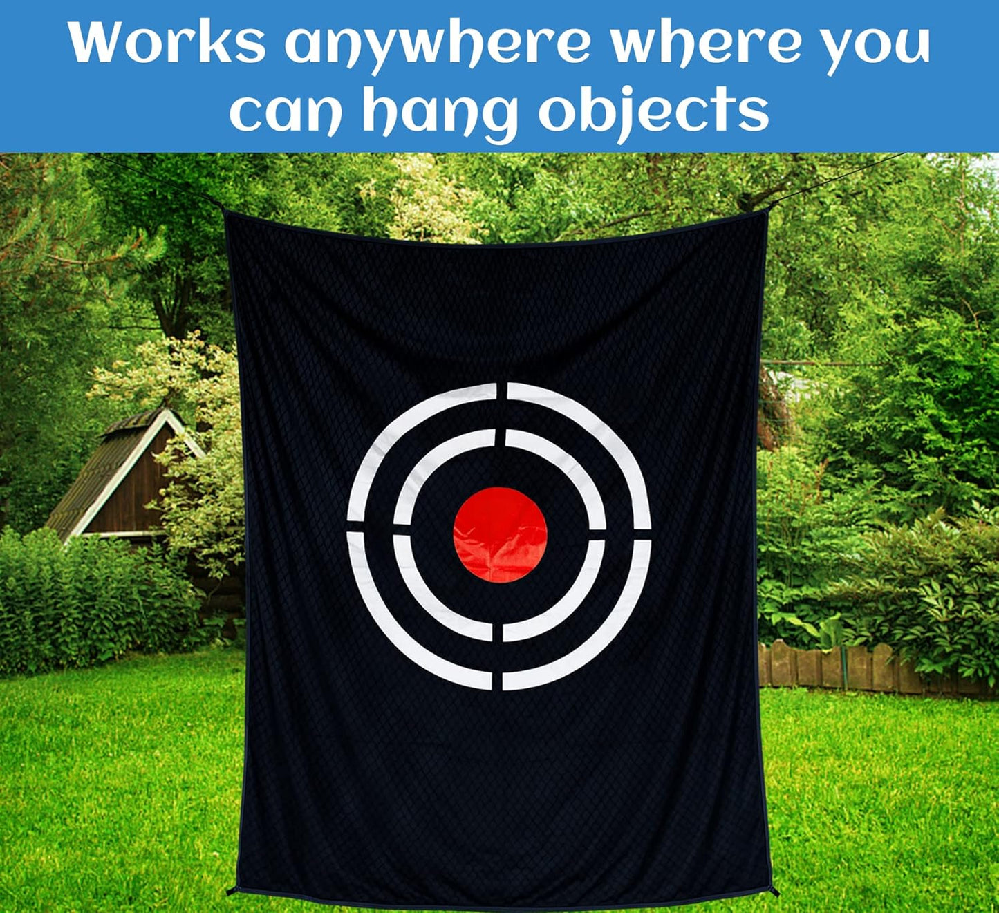 Golf Target Cloth for Net Replacement - Enthusiasts and Professional Golfers Practice Training Aids for Garage/Backyard