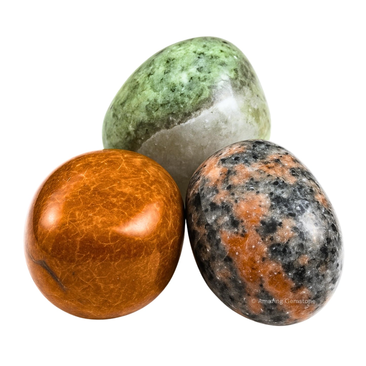 Amazing Gemstone Fancy Jasper Crystals and Healing Stones Tumbled - 1 oz Fancy Jasper Stone, Natural Healing Stones for Energy Balance, Stress Relief - Premium Polished Gems Rocks for Meditation