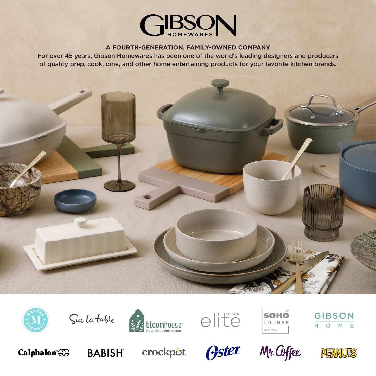 Gibson Home Zen Buffet White Porcelain Dinnerware Set for 4, Square Plates Bowls and Mugs, Chip and Scratch Resistant, Dishwasher and Microwave Safe, 16 Piece