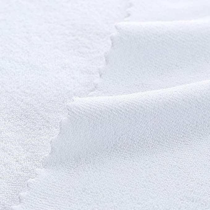 Arkwright Smart Rags in Box - (Pack of 50) Lint Free, Large Microfiber Cleaning Cloth, Scratch & Streak-Free, Dispensable Wash Towels for Cars, Kitchen, and Window Glass, White