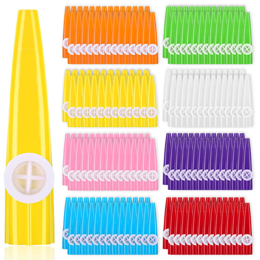 Boao 200 Pcs Plastic Kazoo Musical Instruments Party For Adults Fun Music Kazoo For Kids Classrooms Musical Toy Favors Gift Priz