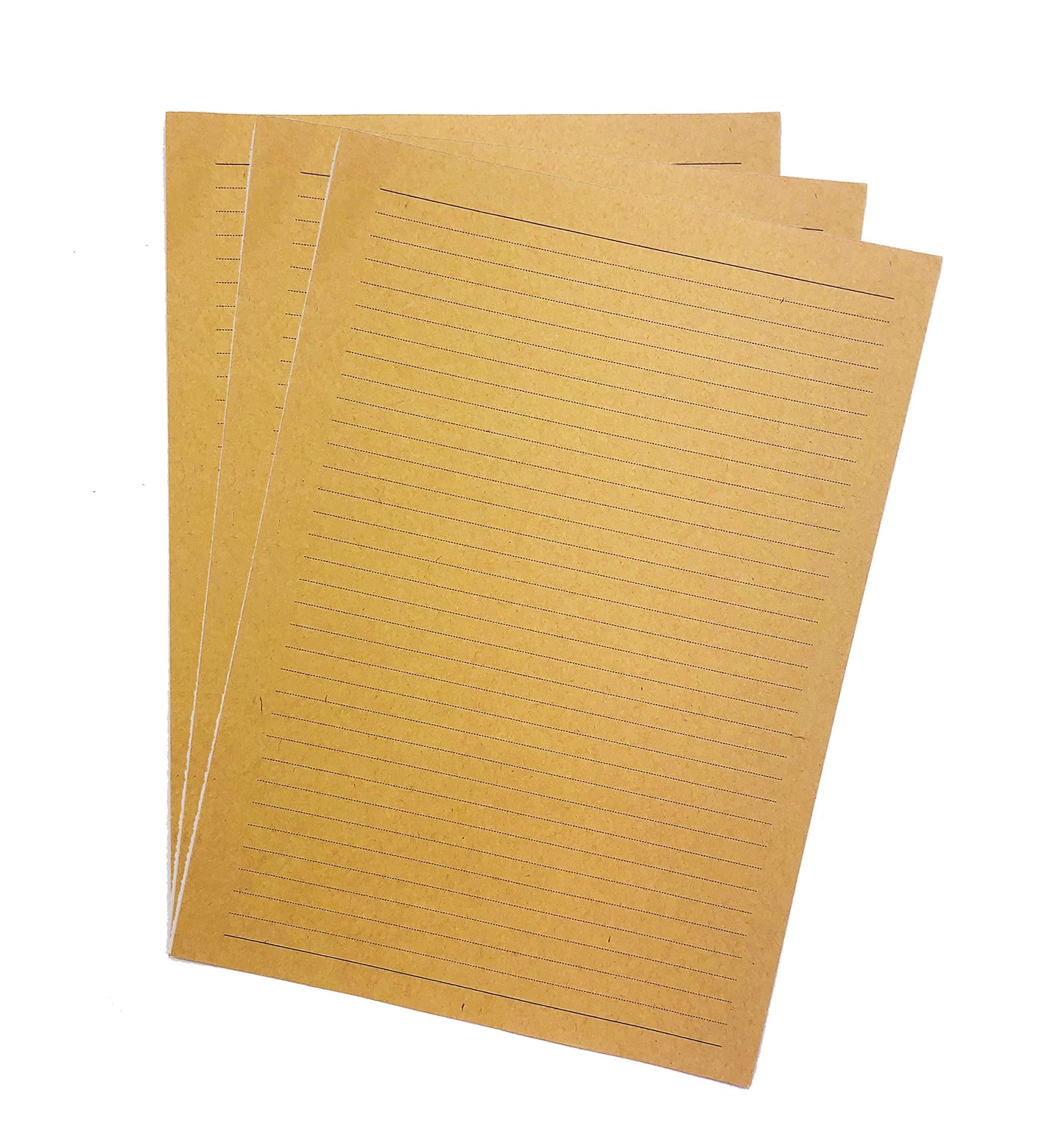 R WELL 160 sheets of aged papers, Vintage Antique Stationery Papers, Old Fashioned Faux Parchment Paper for Vintage invites & Letters (8.27''x11.6'')