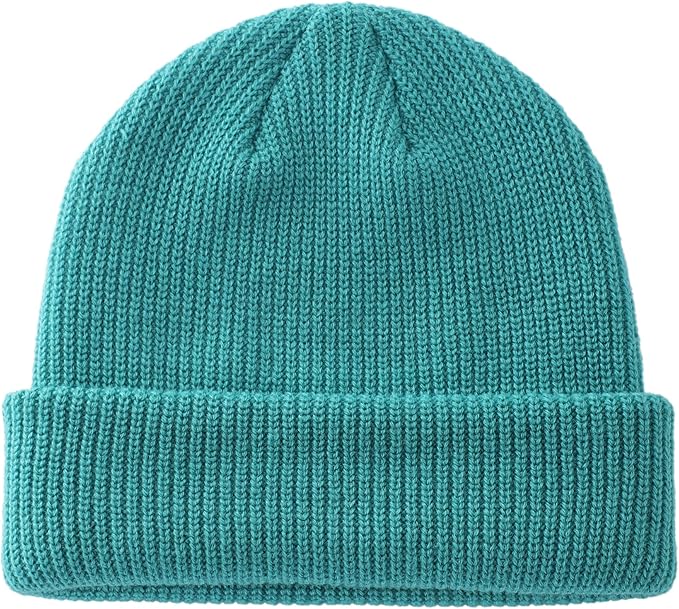 Connectyle Classic Double Layer Knit Beanie Hat Warm Thick Acrylic Winter Hats Daily Cuffed Beanies Watch Hat for Men Women