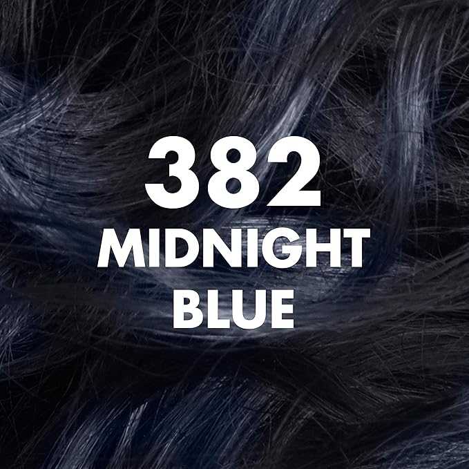SoftSheen-Carson Dark and Lovely Fade Resist Rich Conditioning Color, Midnight Blue 382 (Pack of 2)