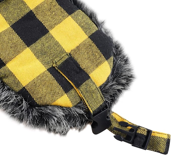 ONWAY Trapper Hat Winter Hats for Women Men with Faux Fur Ear Flaps