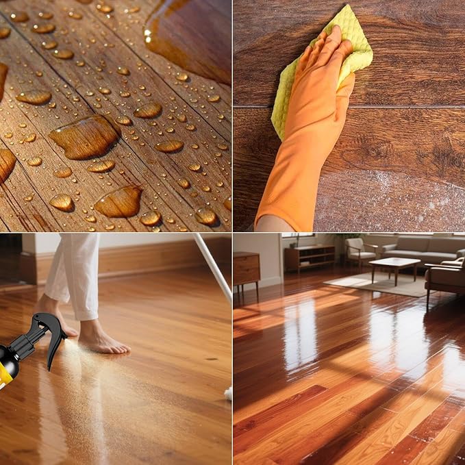 Oprtuisi Natural Beeswax Furniture Polish Spray, Wood Cleaner and Polish, 2-Pack