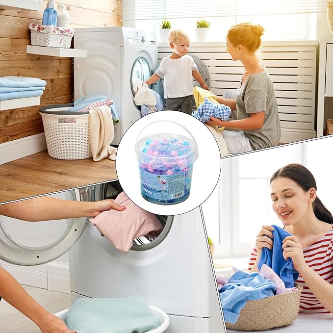 Laundry Pods, Color Protection, 1 Box/40 Pieces, Fabric Softening Pods Laundry Detergent, Fresh Long-Lasting Scent, For Apartment Home Dorm Room Hotel Jeans Towels Sheets T-Shirt Blouse