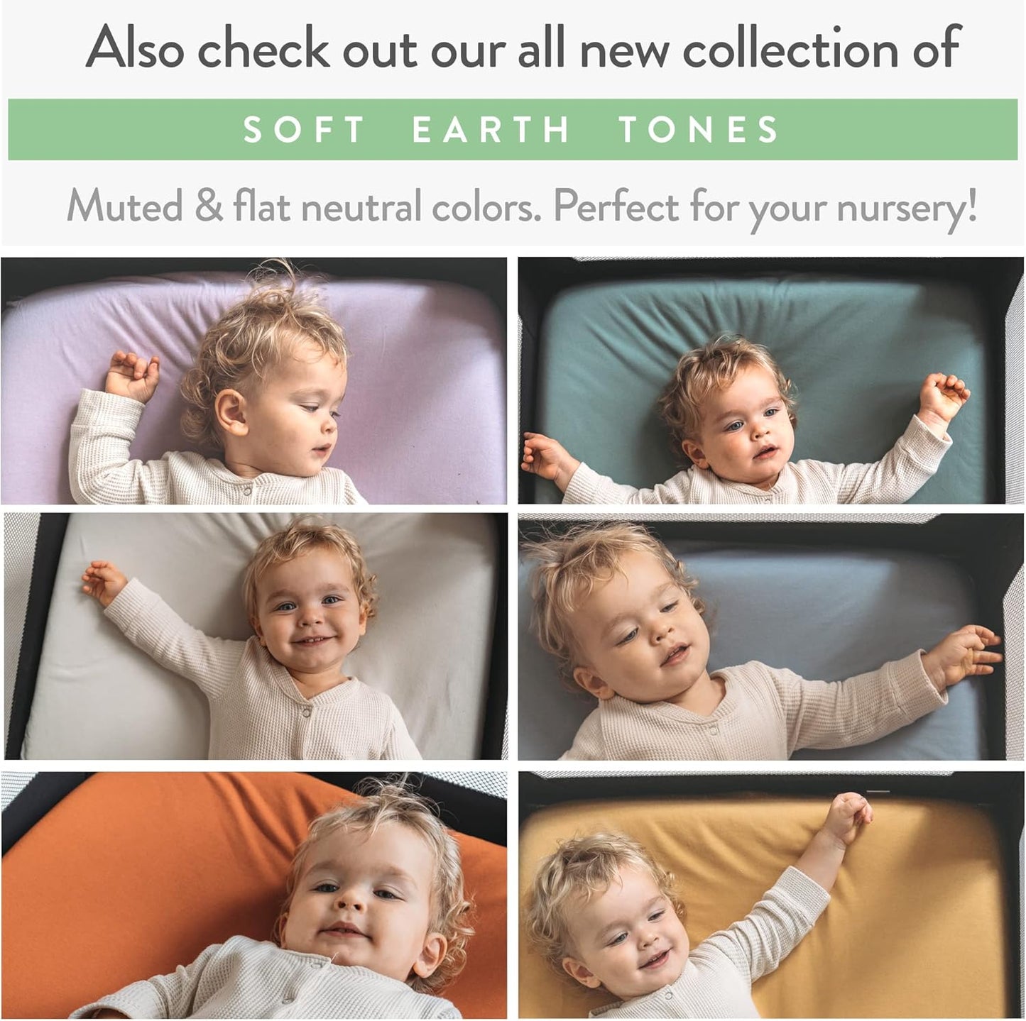Pack and Play Sheets Fitted – Compatible with 4moms Breeze Plus Playard and Other Large Playpen Mattress – Snuggly Soft 100% Jersey Cotton – Farm Animals – 2 Pack