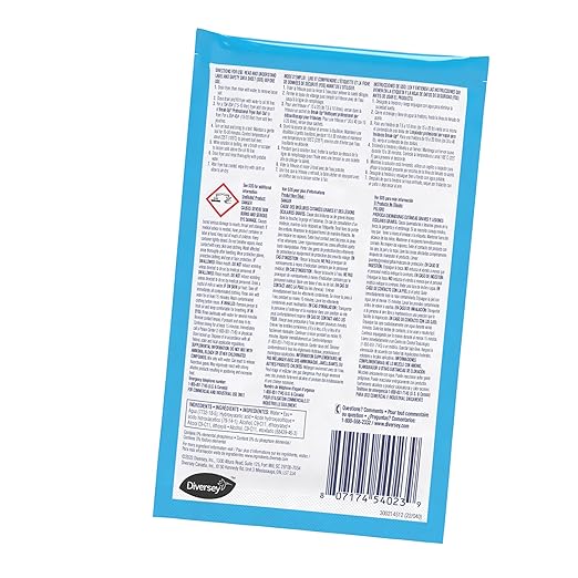 Diversey CBD991209 Break-Up Professional Fryer Boil-Out, Food Grade Degreaser & Cleans Deep Fryers, Kettles, Grates & More, Citrus Scent, Concentrate Liquid, 2-Ounce Packets (Pack of 36)