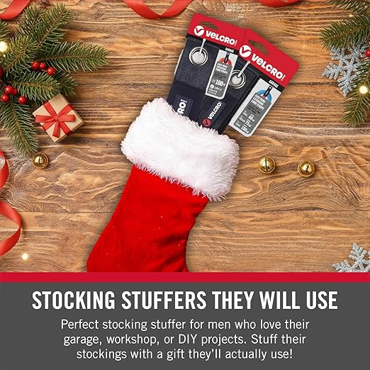 Velcro Brand Extension Cord Organizer Holder. Heavy Duty Straps for Garage Organization and Storage. Rust Resistant Grommet Hangs Easily on Wall 2pk,Small 10-inch,60bs Weight Rating,Black