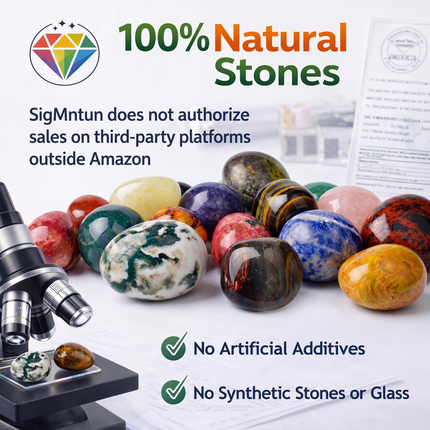 SigMntun Polished Stone Set Dragon Blood Jasper Crystals, 0.8" Handpicked Tumbled Gemstones Rocks, Pebbles for Reiki, Chakra, Healing, Home Decor