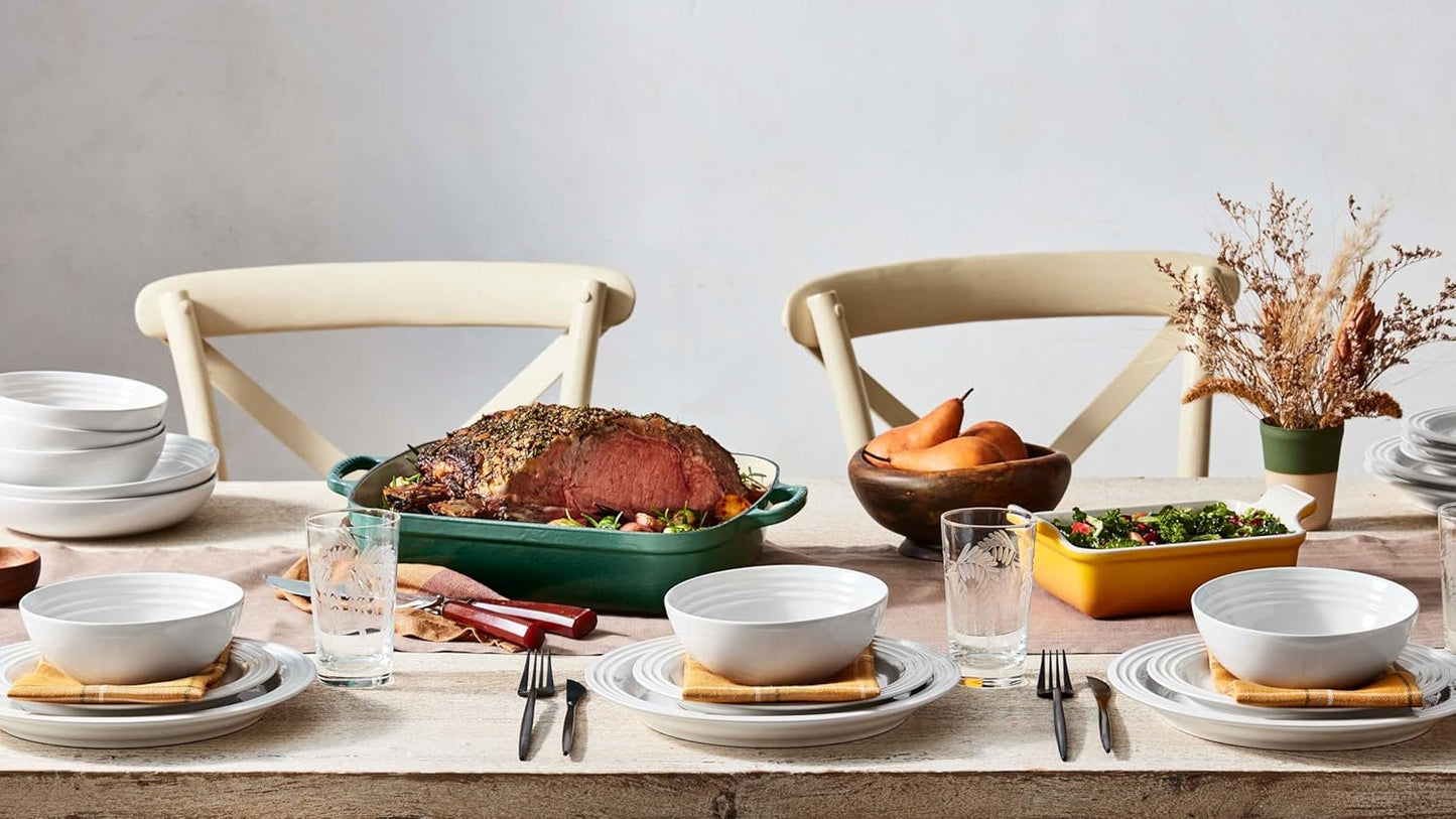Le Creuset Stoneware Set of 4 Soup Bowls, 22 oz. (6.25") each, Marseille