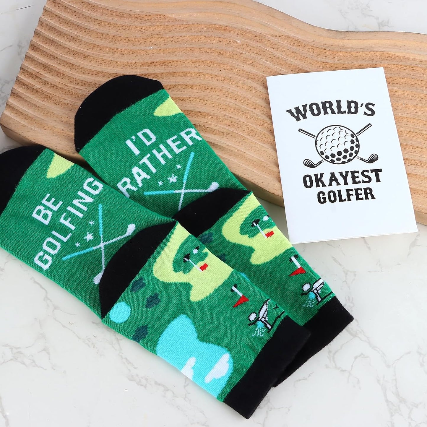 Golf Gifts for Dad Unique Gift for Father Funny Golf Gifts for Men Including Tumbler Mug Socks Sport Towel Baseball Cap Notepad Relief Stress Ball for Birthday Christmas Father Day