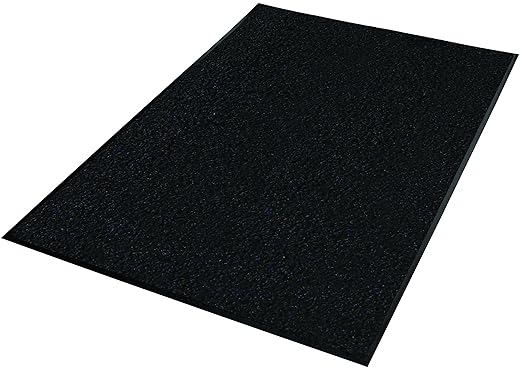 Guardian 94041635 Platinum Series Indoor Wiper Floor Mat, 4' x 16', Black