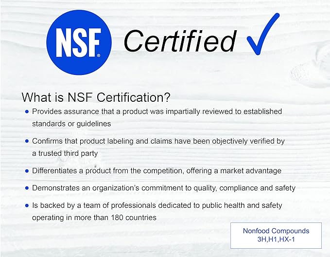 Sanco Industries NSF Certified Food Grade Mineral Oil – 8oz, Certified Food Safe Conditioner for Wood Cutting Boards, Butcher Blocks and Stainless-Steel Kitchen Equipment