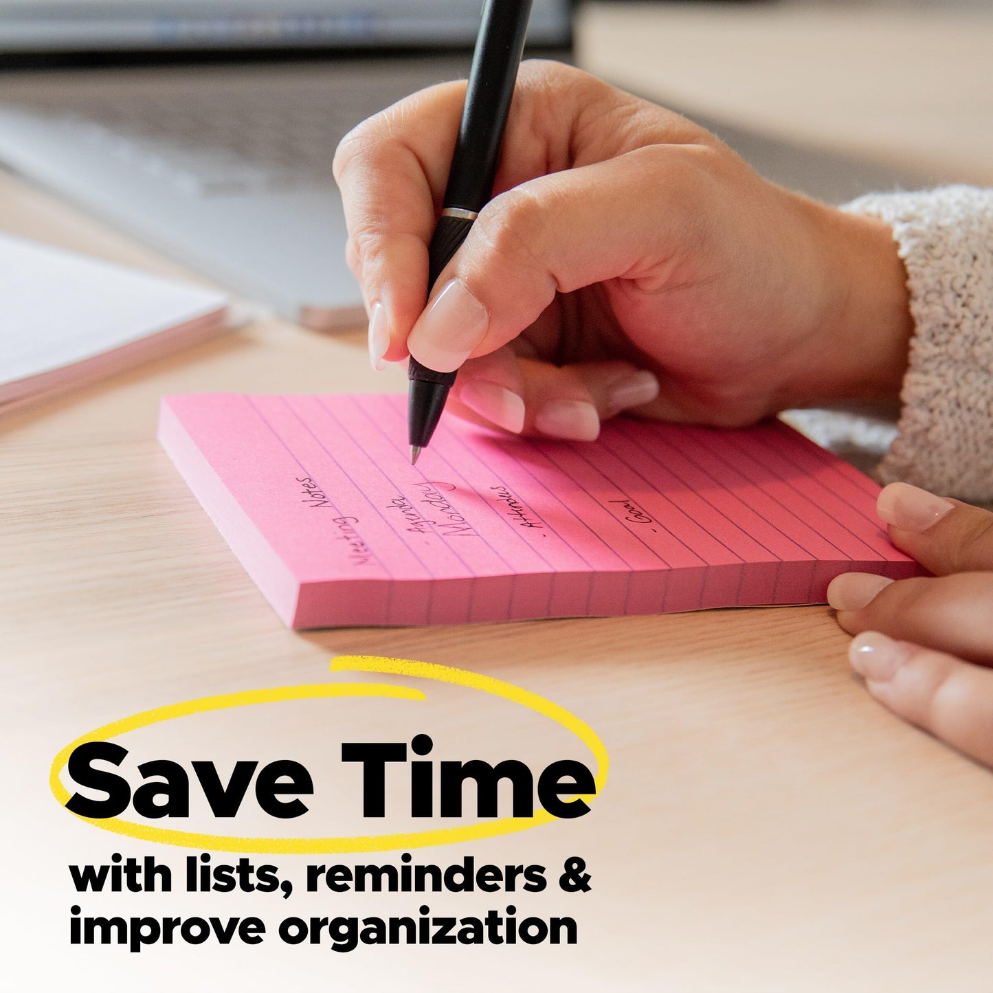 Post-it Pop-up Notes, 18 Sticky Note Pads, 3 x 3 in., School Supplies, Office Products, Accordion Sticky Notes Work with Pop-Up Note Dispenser, Poptimistic Collection