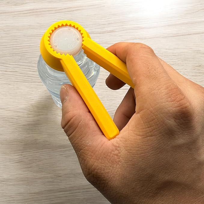 2-pack Accessible Bottle Opener for Pill Water Bottles – 3D Printed Grip Aid Gift for Senior, Arthritis & Limited Mobility, Twist-Off, Rheumatoid Arthritis, Bottle Gripper Made in USA