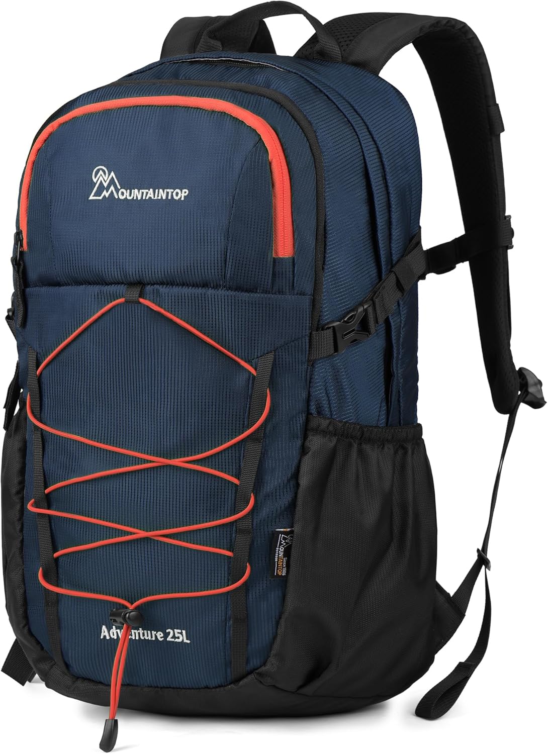 MOUNTAINTOP Hiking Backpack,25L Camping Backpack, Men Women Hiking Daypack Lightweight Travel Backpack for Camping Climbing Skiing Cycling