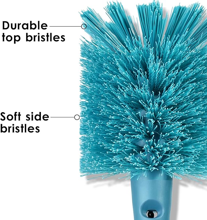 2-in-1 Bottle Brush Refills, Replacement Brush Heads, 3 Pack