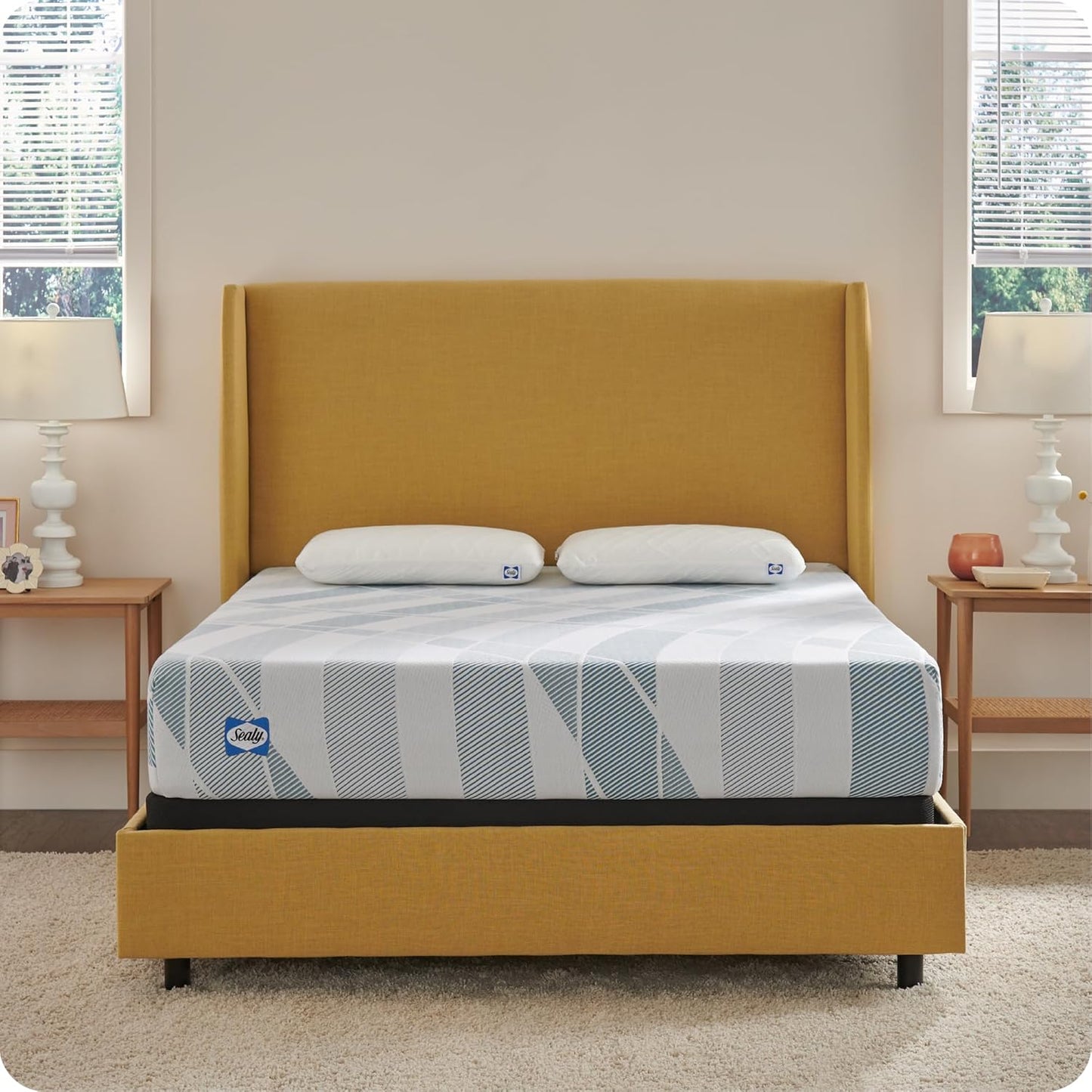 Sealy Dreamlife 10” Hybrid Mattress-in-a-Box, Twin XL, SealyComfort Gel Memory Foam, SealyResponsive Encased Coils, Surface-Guard Technology