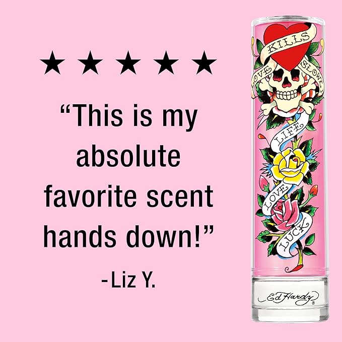 Christian Audigier Ed Hardy Perfume for Women, 3.4 fl. oz. EDP Spray