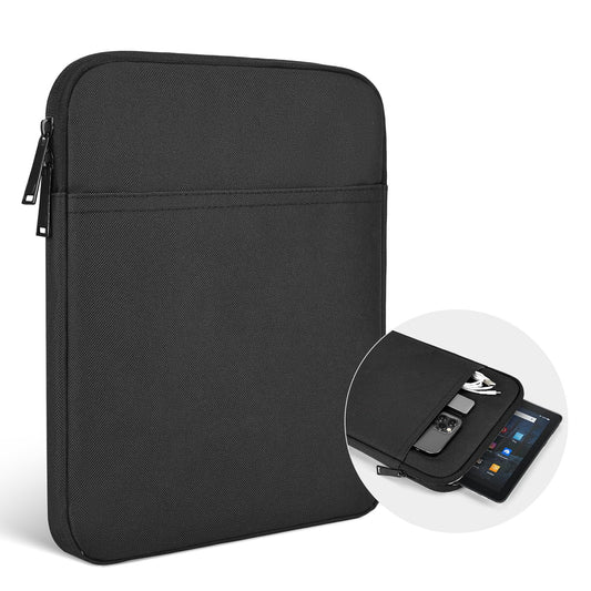 12.4 Inch Tablet Sleeve Case Bag for 2024 2023 Samsung Galaxy Tab S10+ S9+ Plus 12.4/Galaxy Tab S9 FE+,Galaxy Tab S8+/Galaxy Tab S7 FE/Galaxy Tab S7+/Galaxy S7+ Plus Protective Carrying Sleeve(Black) -Like New