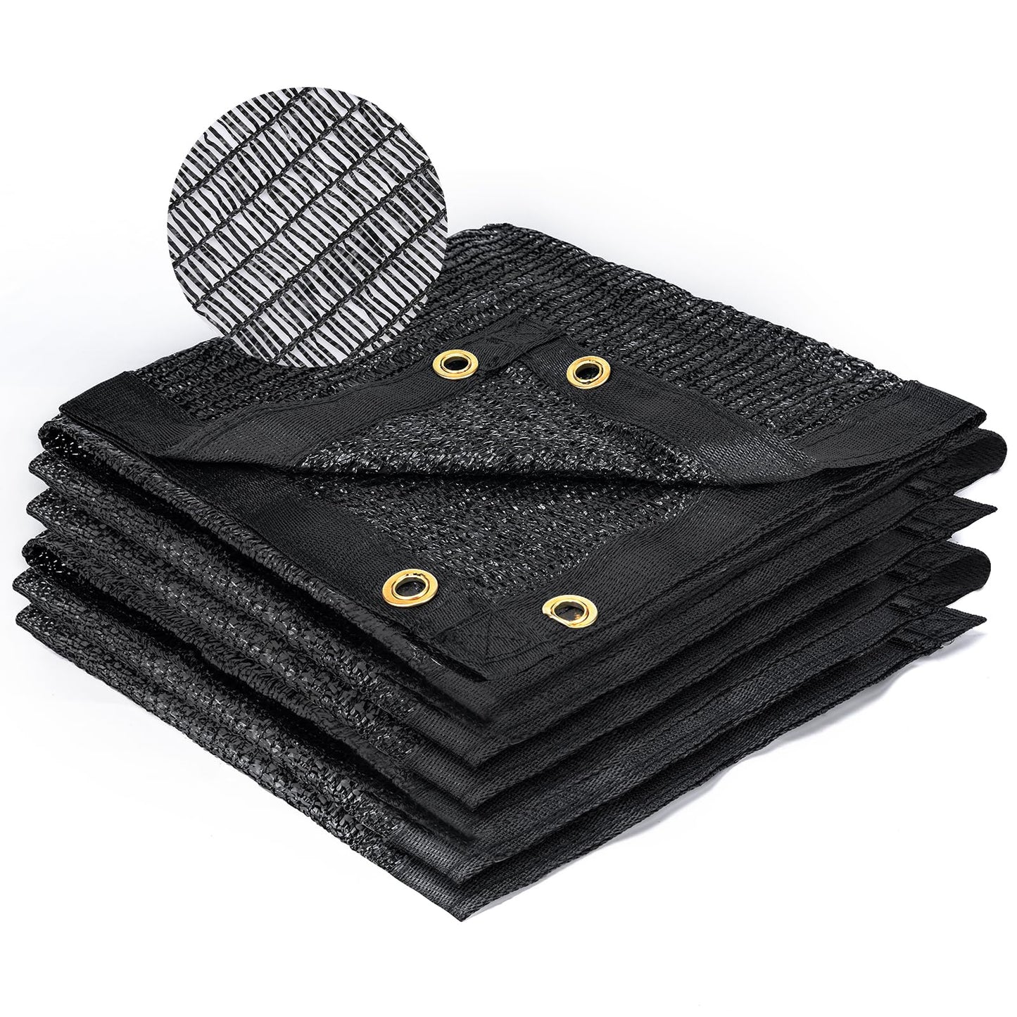 Kesfitt 40% Shade Cloth 20x30 ft, Breathable HDPE Mesh Sun Shade Tarp for Garden & Greenhouse, UV Resistant Outdoor Shade Fabric with Copper Grommets for Plants, Patio, Yard