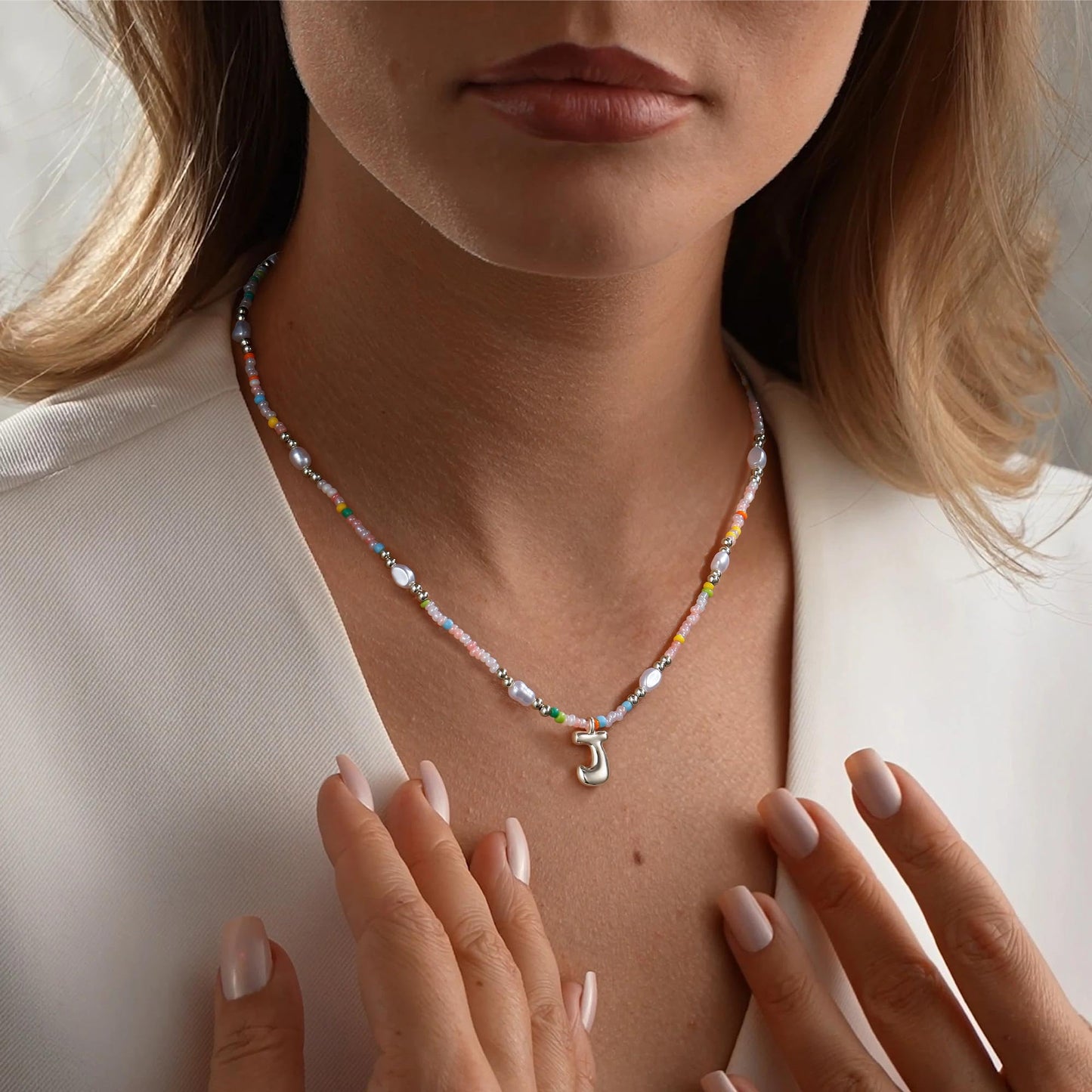 Ritach Pearl Necklaces for Women Girls - Initial H Necklace Letter Necklace for Girls Gifts for Teen Girl Gifts Trendy Stuff Initial Necklaces for Women Jewelry
