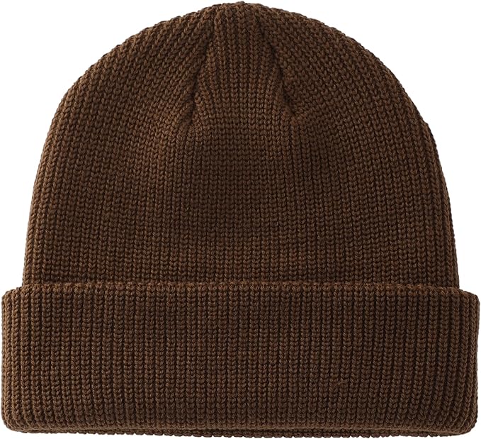 Connectyle Classic Double Layer Knit Beanie Hat Warm Thick Acrylic Winter Hats Daily Cuffed Beanies Watch Hat for Men Women