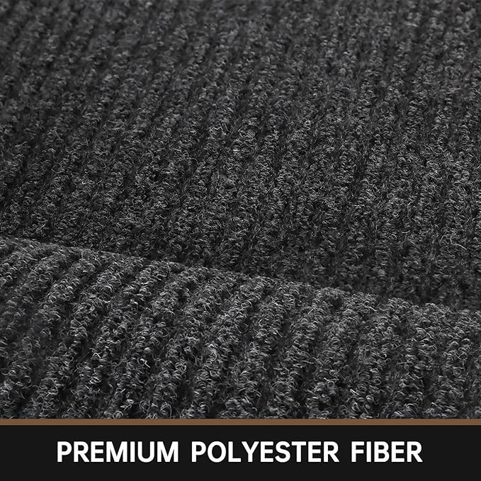 Front Door Mat, 10' x 36" Heavy Duty Indoor Outdoor Doormat, Non-Slip Welcome Mats for Entryway, Rubber Backing Low Profile Commercial Door Mats