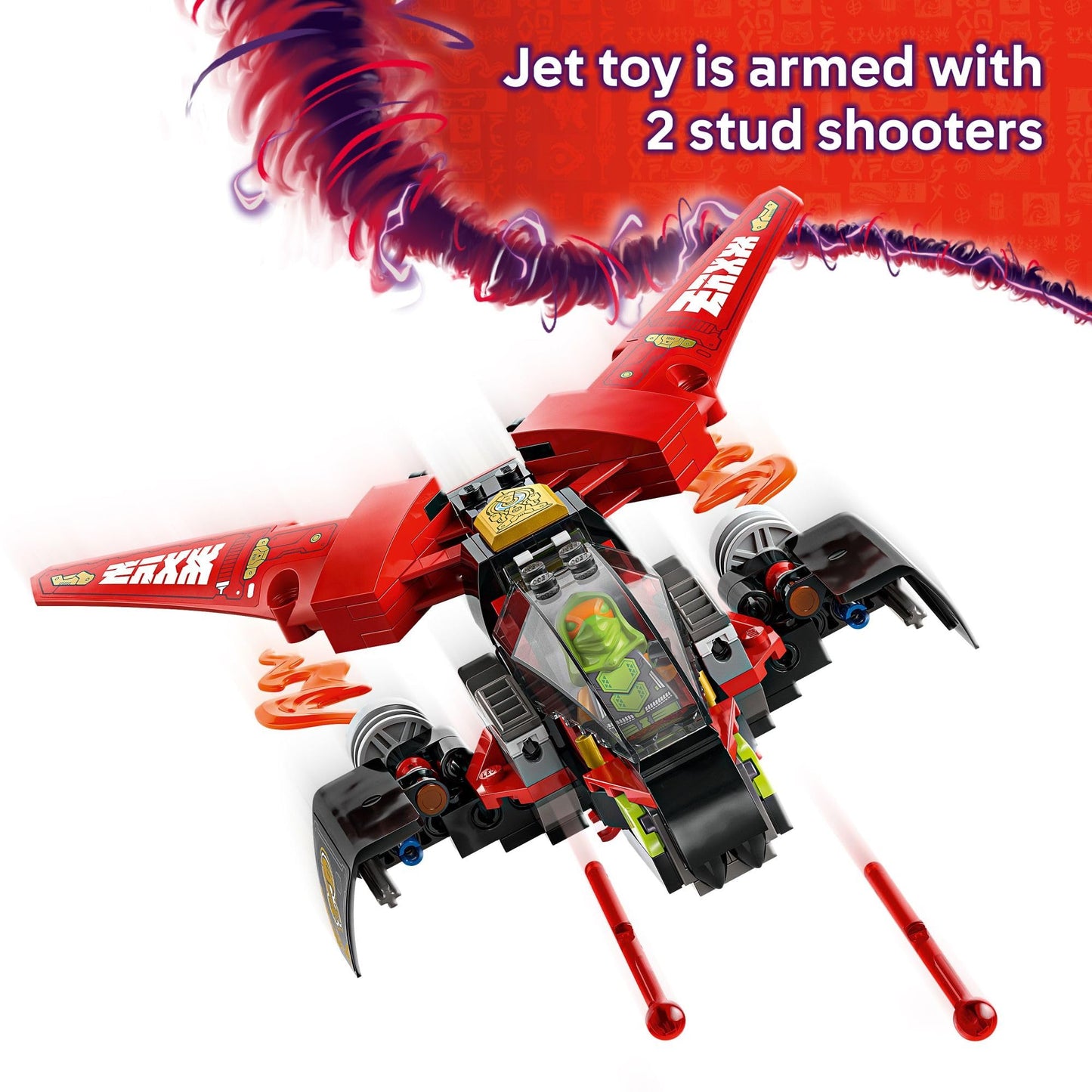 LEGO NINJAGO Ninja Combat Vehicle - 3 in 1 Building Toy - Dragons Rising Play Set for Boys & Girls, Ages 8+ - Model Building Kit for Kids W/6 Ninja Toy Minifigures - Gift Idea for Birthdays - 71844