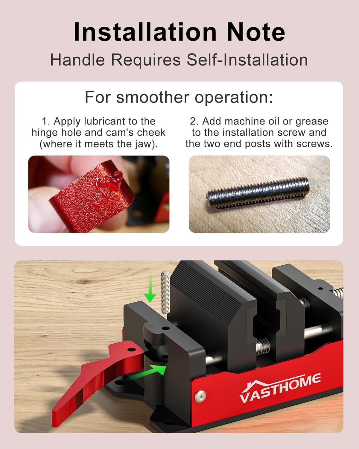 Golf Club Clamp Vise for Regripping Station