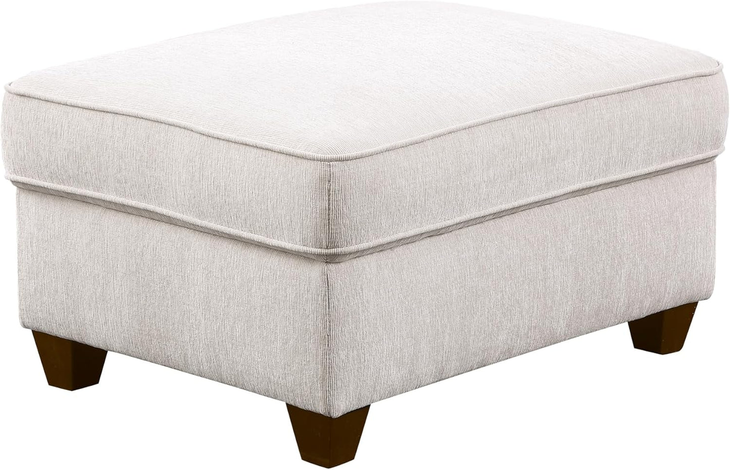 116" Convertible Sectional Couch with Movable Ottoman and 6 Throw Pillows,Chenille Upholstered Comfy Sofa 7 Seater,L-Shaped,Free Combination,Easy Assembly for Living Room,Apartment,Office,Beige