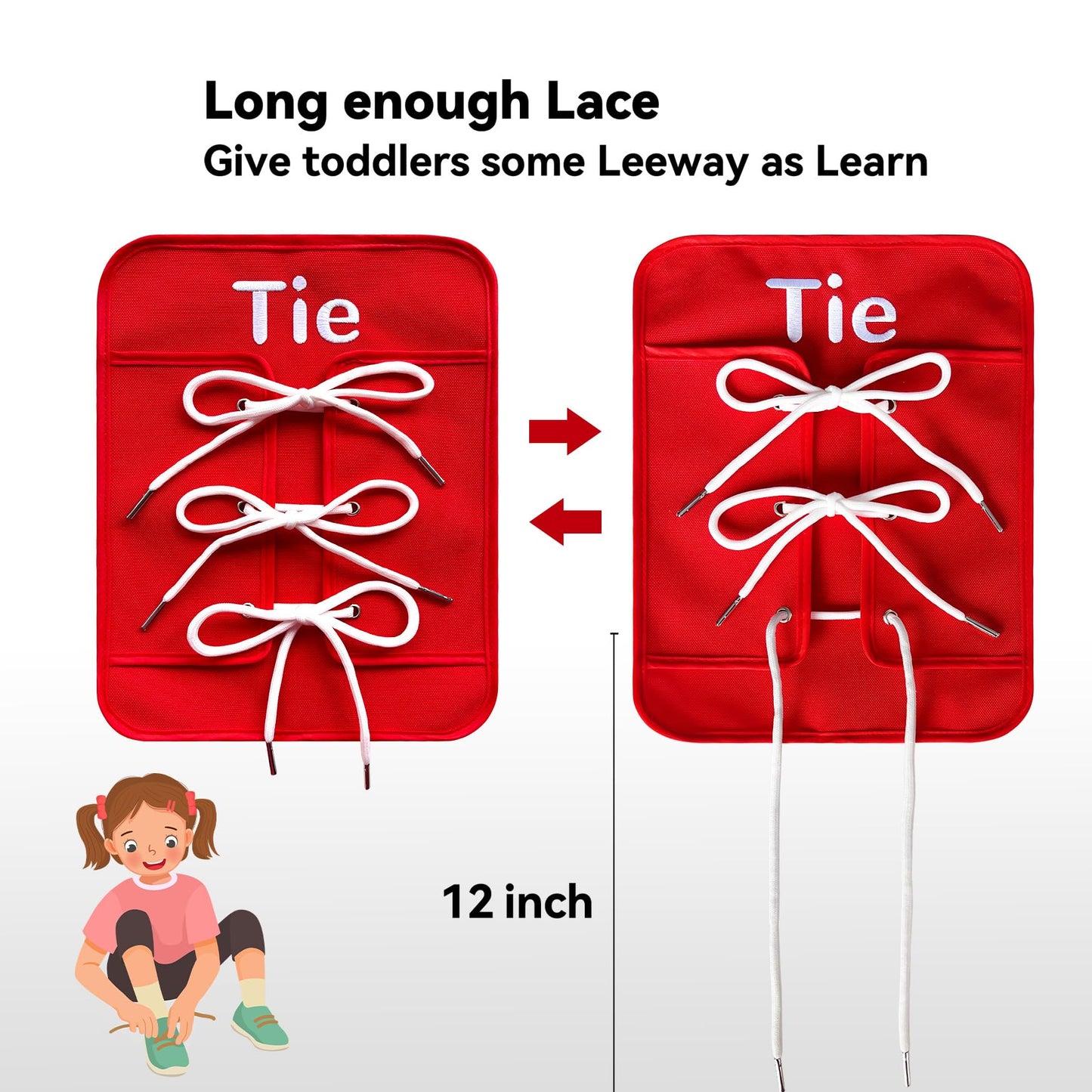 Creatoy Montessori Fine Motor Toys for Toddlers, Basic Life Skills Early Learning Sensory Toys for 2 3 4 5 Year Old Xmas Gifts, Learn to Dress Preschool Homeschool Kindergarten Must Haves