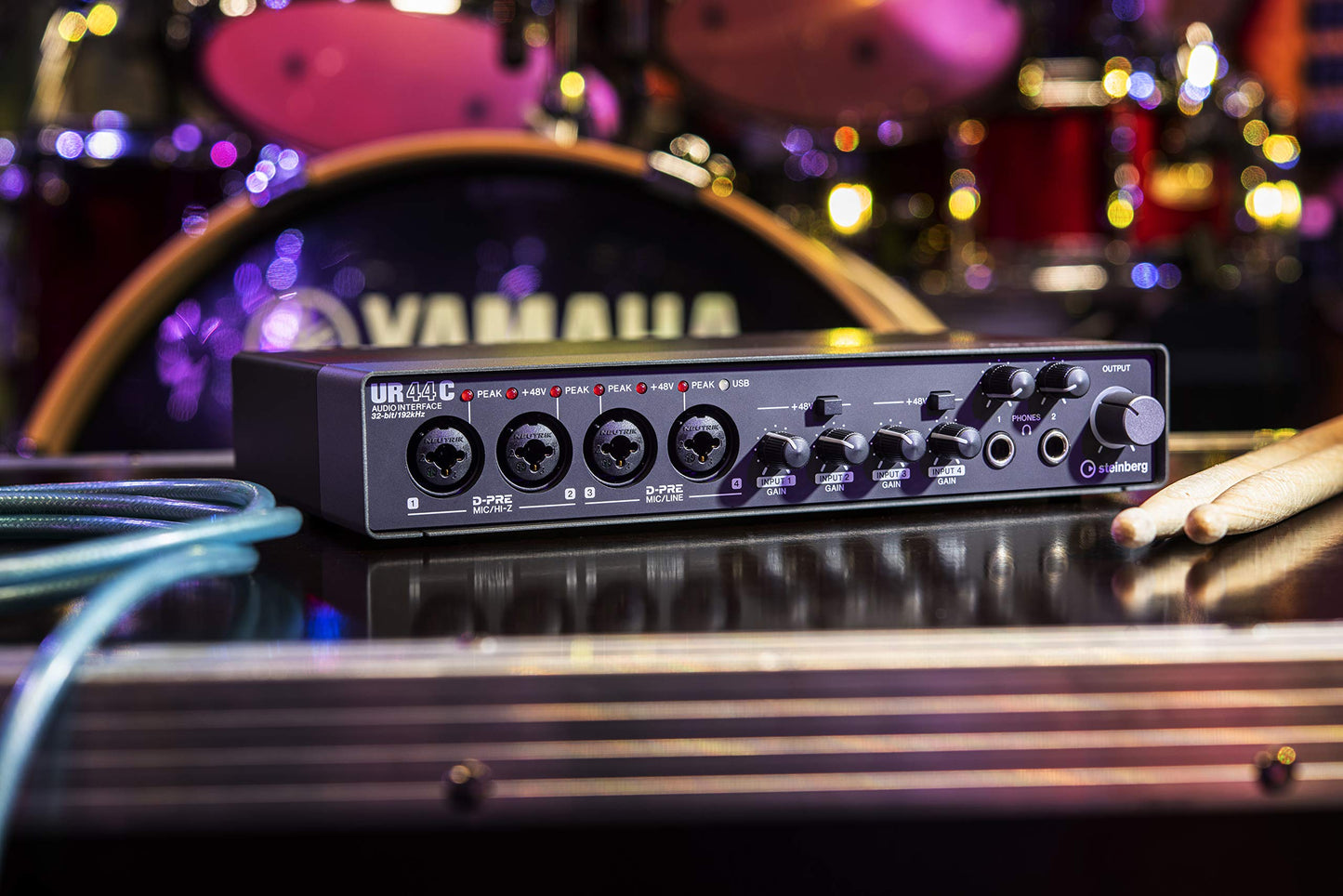 Steinberg Ur44C 6X4 Usb 3.0 Audio Interface With Cubase Ai And Cubasis Le