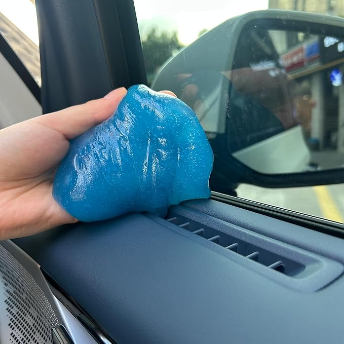 12-Pack Car Cleaning Gels Car Interior Cleaner Putty Slime Auto Detailing Tools Universal Dust Removal Cleaning Kit for Car Accessories Vents 3C Office Scented Stocking Stuffers Gifts