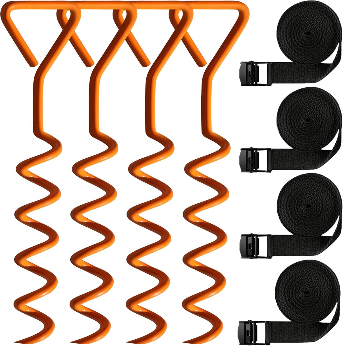 Tradesparker Heavy Duty Trampoline Anchor Kit